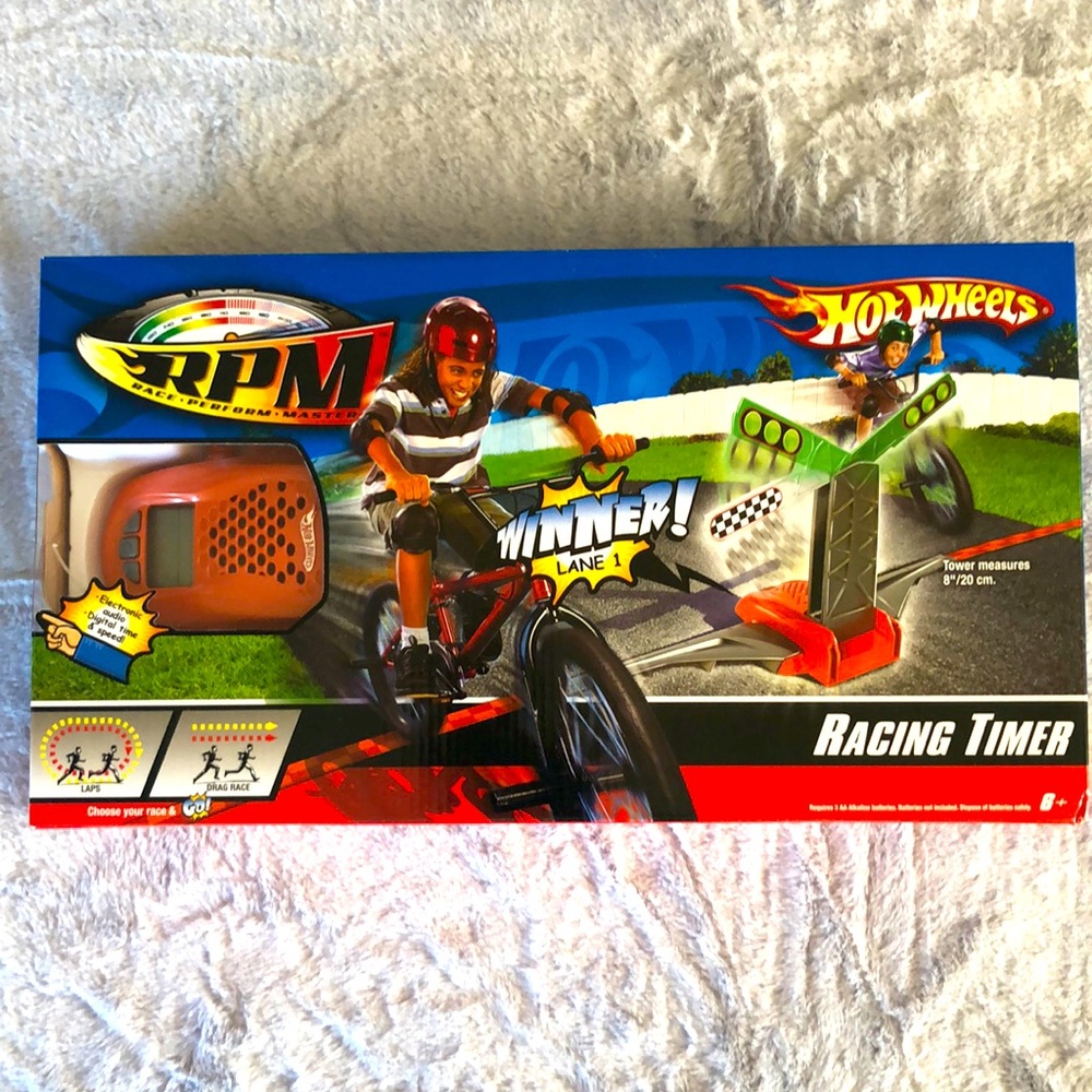 💖 Hot Wheels Racing Timer New In Box - Picture 2 of 10